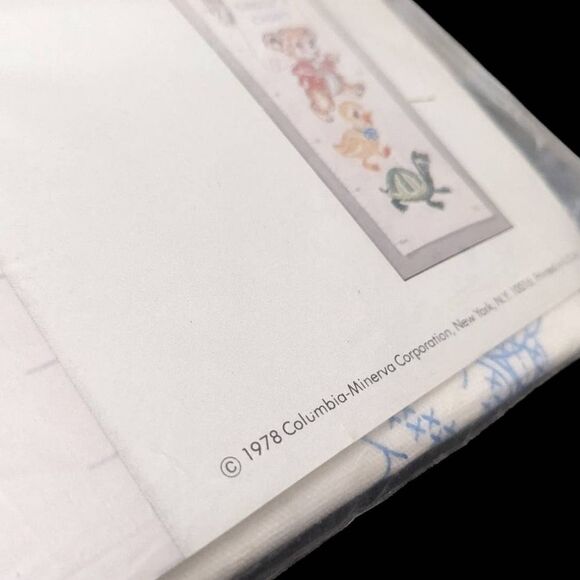 Columbia Minerva Cross Stitch Ideas Kit‎ Growth Chart 9x38 Vintage 70s USA Made - Picture 5 of 5